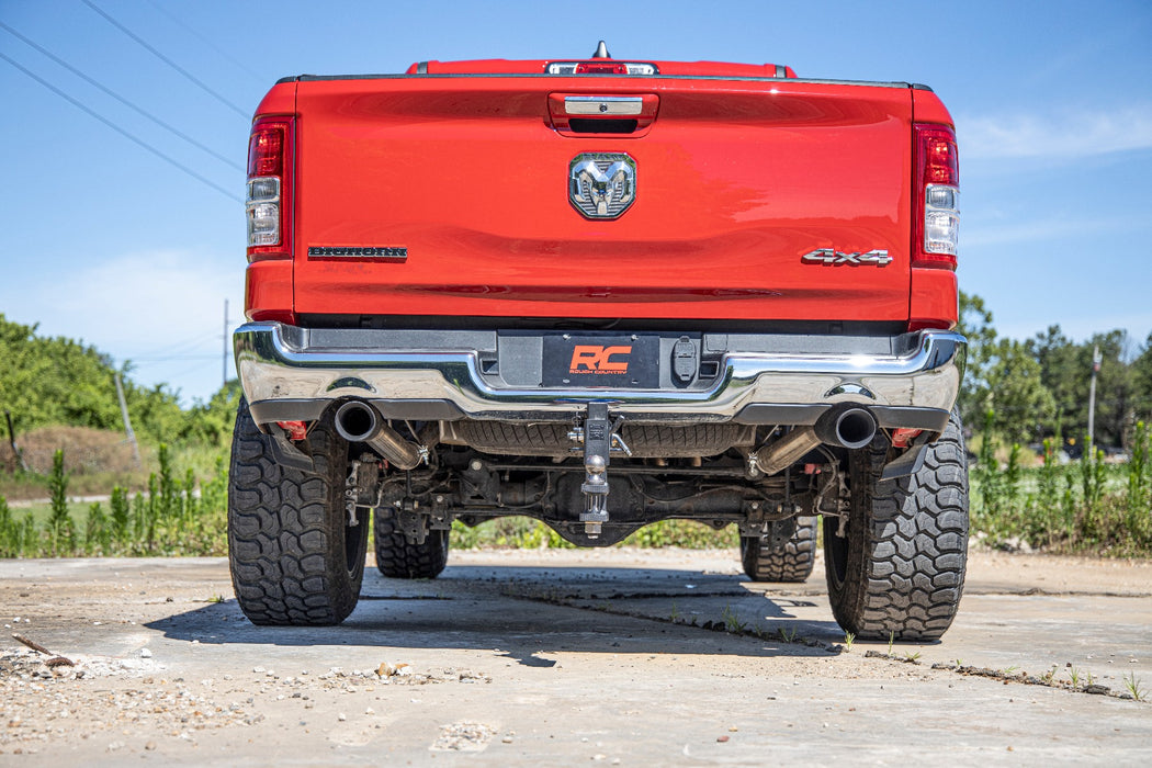 Rough Country 96013 Dual Cat-Back Exhaust System w/ Black Tips (19-20 Ram 1500 V8 - 5.7L) Rough Country - Truck Part Superstore
