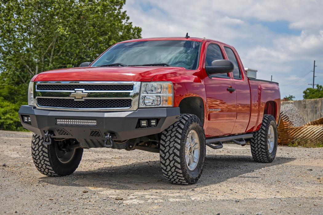 Rough Country 10769 Chevy Heavy-Duty Front LED Bumper For 07-13 1500 Rough Country - Truck Part Superstore