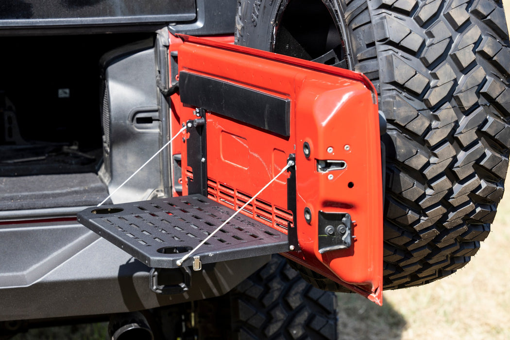 Rough Country 10630 Jeep Tailgate Table Folding For 07-18 Wrangler JK Rough Country - Truck Part Superstore