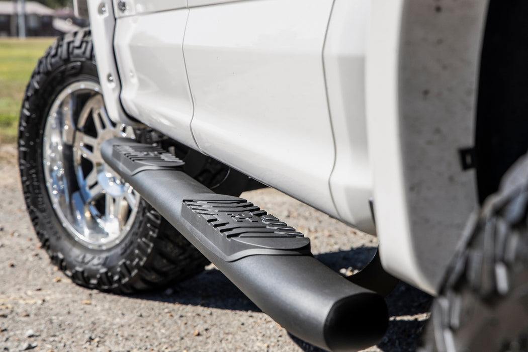 Rough Country 21005 Ford Oval Nerf Step Bars (15-20 F-150 SuperCrew Cab) Rough Country - Truck Part Superstore