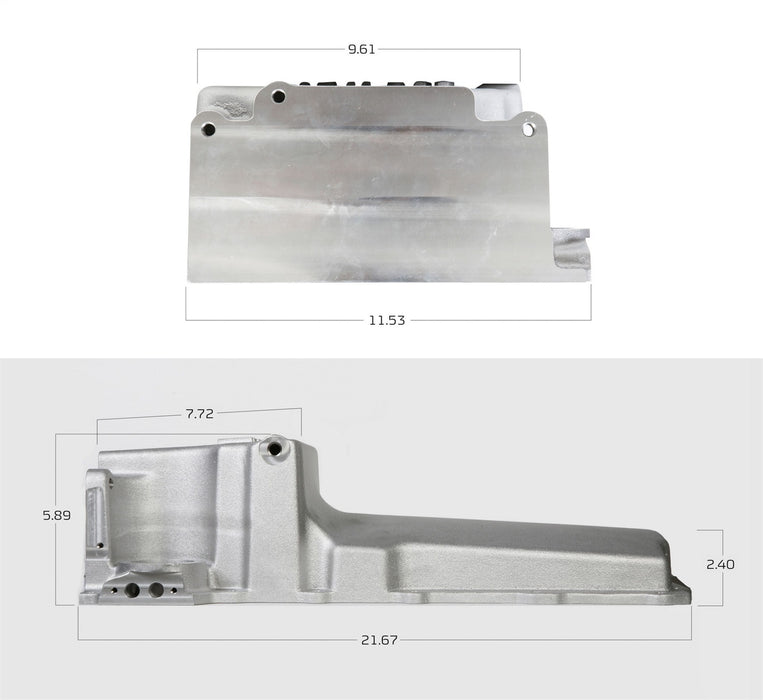 Holley 302-1 LS Retro-Fit Engine Oil Pan - Truck Part Superstore
