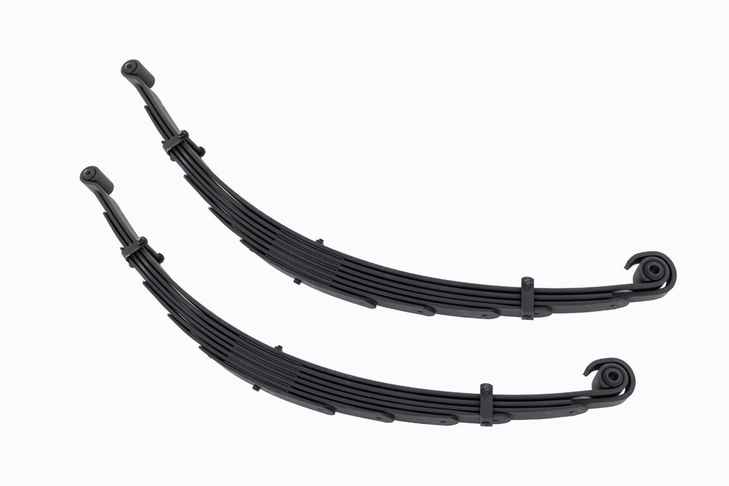 Rough Country 8061Kit Front Leaf Springs 6 Inch Lift 99-04 Ford Super Duty 4WD Rough Country - Truck Part Superstore