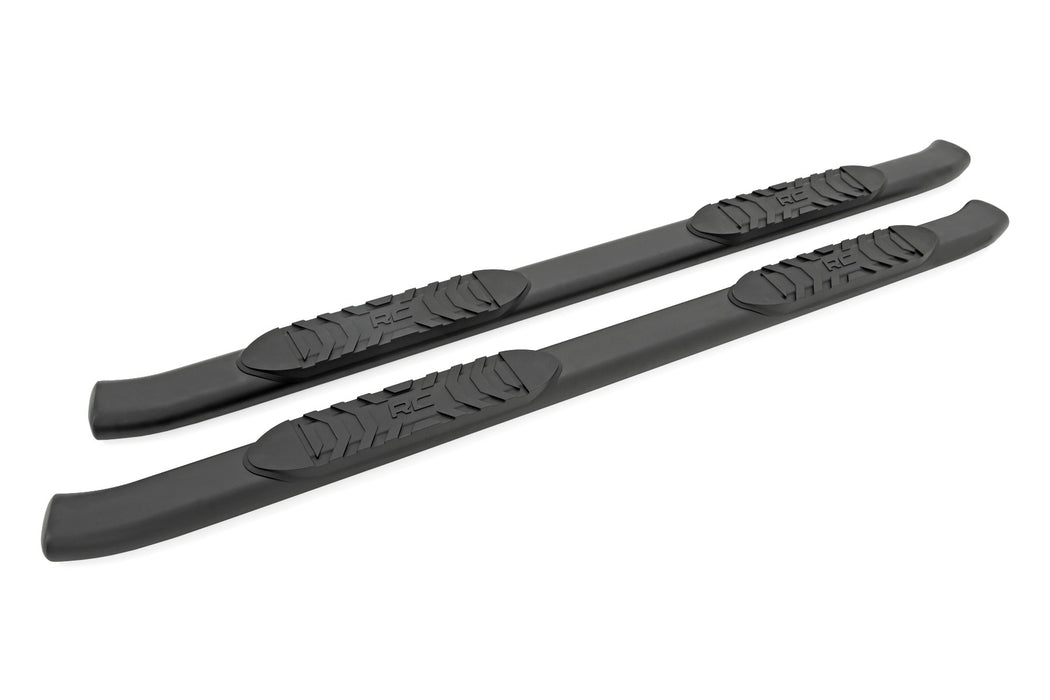 Rough Country 21005 Ford Oval Nerf Step Bars (15-20 F-150 SuperCrew Cab) Rough Country - Truck Part Superstore