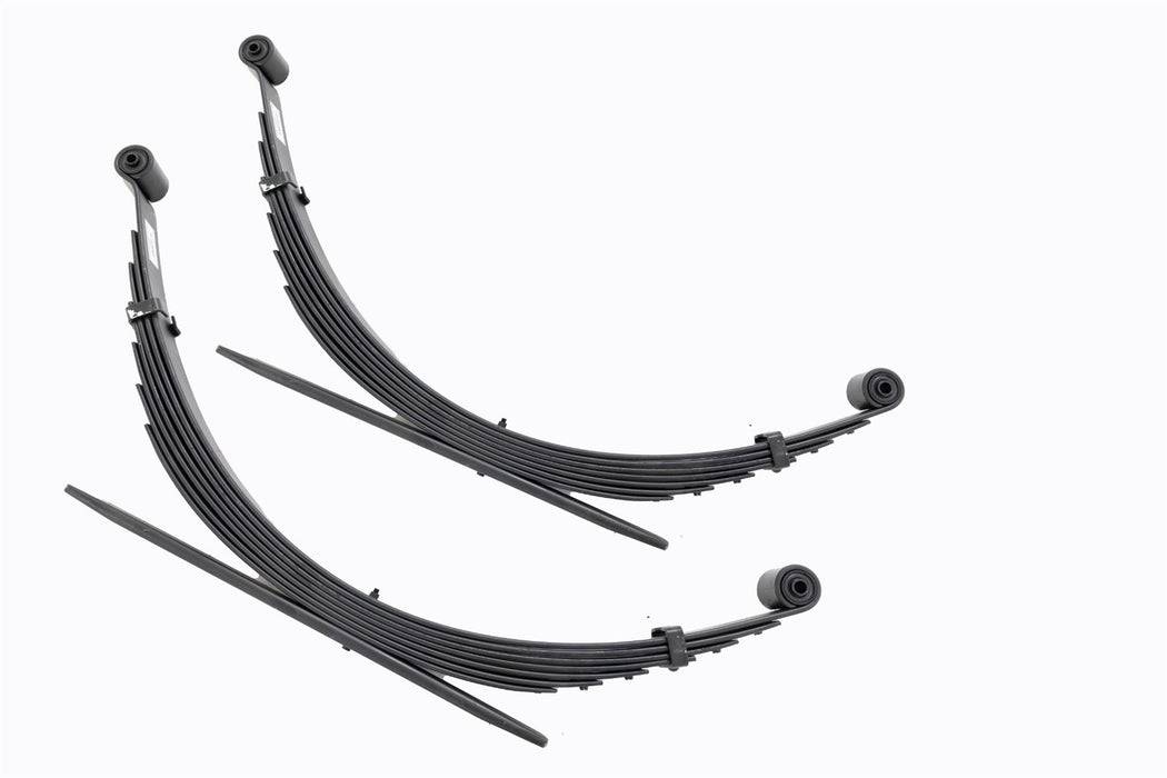 Rough Country 8072Kit Rear Leaf Springs - 8" Lift - Pair - Ford Super Duty 4WD (99-07) - Truck Part Superstore