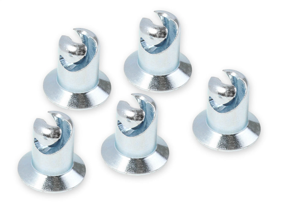 Earl's Performance PANF6400-ERL Quarter Turn Fastener; Slotted Flush Head; 7/16 in.; .400 Grip; Steel; 5 Pieces; - Truck Part Superstore