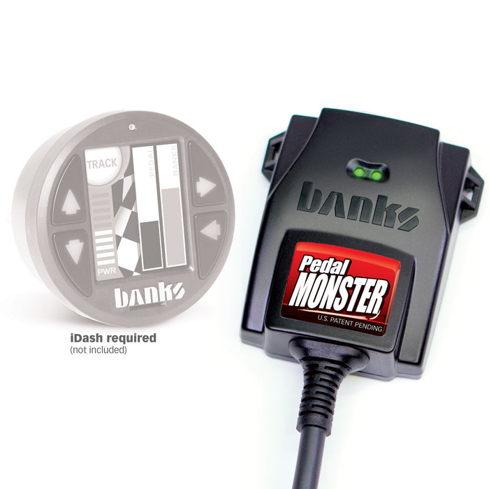 Banks Power 64321 PedalMonster® Kit; For Use w/iDash 1.8; Aptiv GT 150; 6 Way; Stand Alone; - Truck Part Superstore