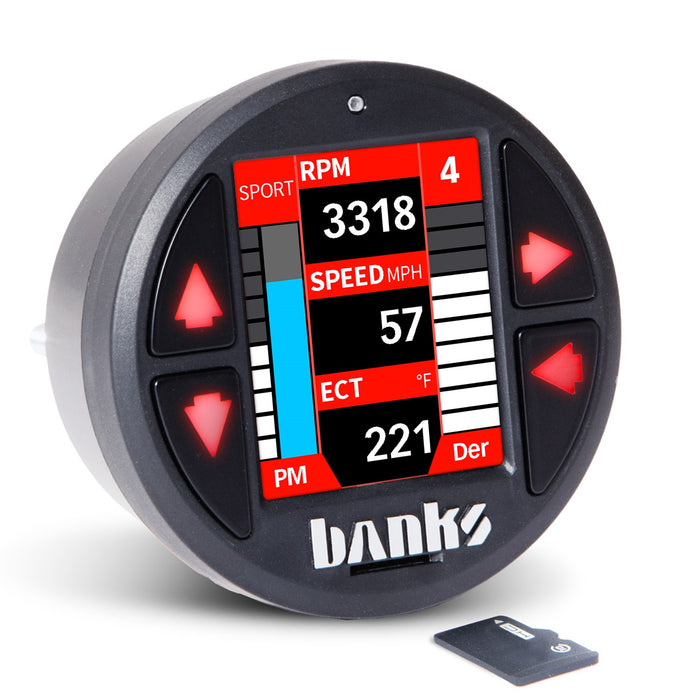 Banks Power 64323 PedalMonster® Kit; w/Banks iDash 1.8 DataMonster; Aptiv GT 150; 6 Way; - Truck Part Superstore