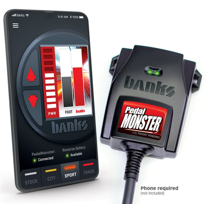 Banks Power 64320-C PedalMonster® Kit; For Use w/Phone; Aptiv GT 150; 6 Way; Stand Alone; - Truck Part Superstore