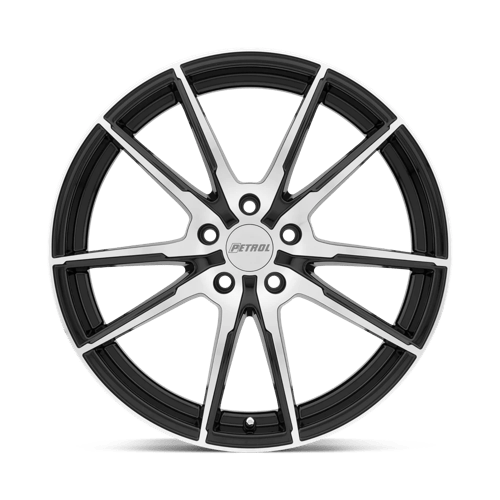 Petrol 1980P0A355100B72 PEP0A 19X8 5X100 G-BK MCH-FC 35MM - Truck Part Superstore
