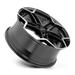 Petrol 1880P1A405112B72 PEP1A 18X8 5X112 G-BK MCH-FC 40MM - Truck Part Superstore