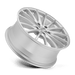Petrol 1880P3A355120S76 PEP3A 18X8 5X120 SLV MCH-FC 35MM - Truck Part Superstore