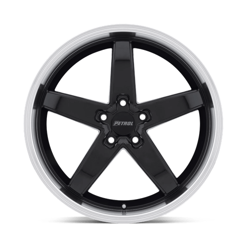 Petrol 2085P1B355120B76 PEP1B 20X8.5 5X120 G-BK MCH-LP 35MM - Truck Part Superstore