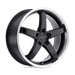 Petrol 1980P1B405114B76 PEP1B 19X8 5X4.5 G-BK MCH-LP 40MM - Truck Part Superstore