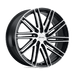 Petrol 2085P1C405108F72 PEP1C 20X8.5 5X4.25 G-BK MCH-FC 40MM - Truck Part Superstore