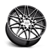 Petrol 2085P3C405114F76 PEP3C 20X8.5 5X4.5 G-BK MCH-FC 40MM - Truck Part Superstore