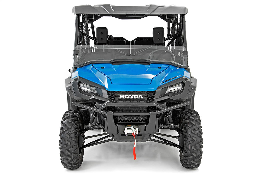 Rough Country 98162021A Half Windshield Scratch Resistant 16-22 Honda Pioneer 1000 4WD Rough Country - Truck Part Superstore