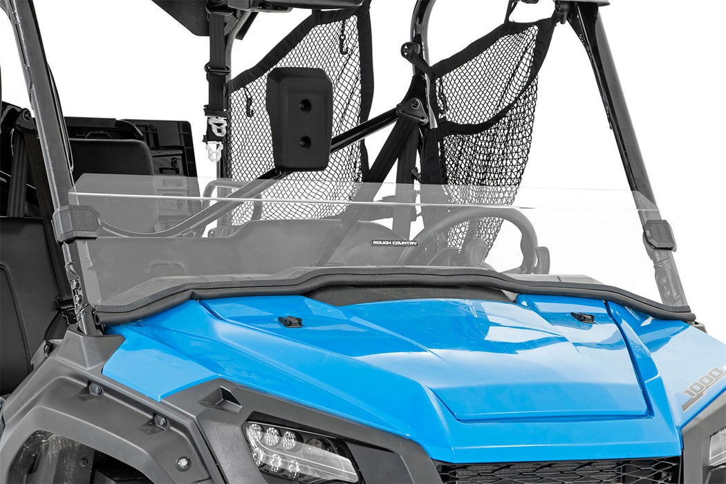 Rough Country 98162021A Half Windshield Scratch Resistant 16-22 Honda Pioneer 1000 4WD Rough Country - Truck Part Superstore