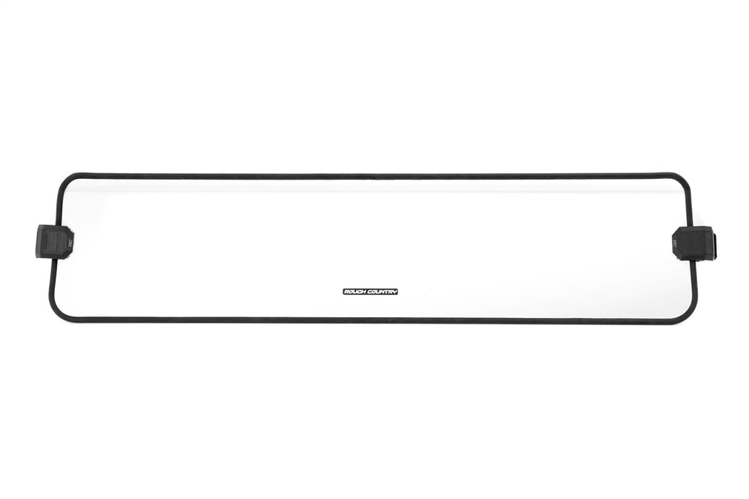 Rough Country 98162011 Polaris Scratch Resistant Half Windshield 16-20 General Rough Country - Truck Part Superstore
