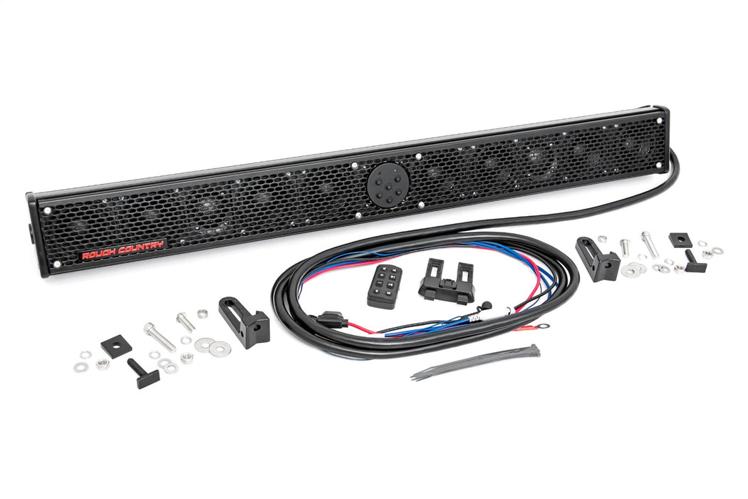 Rough Country 99500 Bluetooth Soundbar; 10 Speaker; Waterproof; UTV/ATV; - Truck Part Superstore