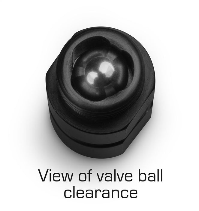 Holley 26-343 Fuel Bowl Vent Tube; Spill Reduction Valves; w/Hose Barb; Black; - Truck Part Superstore