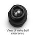 Holley 26-343 Fuel Bowl Vent Tube; Spill Reduction Valves; w/Hose Barb; Black; - Truck Part Superstore