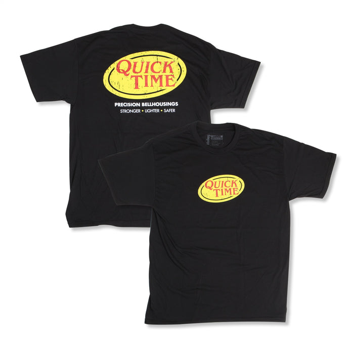 Quick Time 10071-XLQT QuickTime Logo T-Shirt; X-Large; - Truck Part Superstore