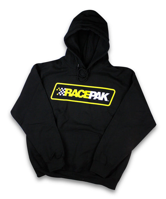 Racepak 880-PM-SSBKP-3X Racepak Shield Logo Hoodie; Size XXX-Large; Black; - Truck Part Superstore