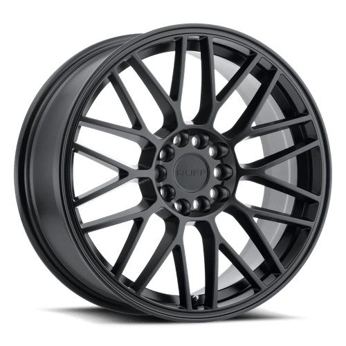 Ruff 1880VDR385D20M72 RUVDR 18X8 5X112/120 M-BLK 38MM - Truck Part Superstore