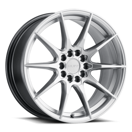 Ruff 1880SPD385D04S72 RUSPD 18X8 5X100/4.5 H-SLV 38MM - Truck Part Superstore
