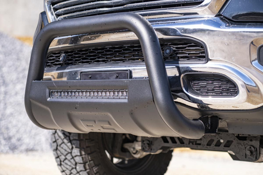 Rough Country B-D4091 Dodge 09-18 RAM 1500 Bull Bar w/LED Light Bar Black Rough Country - Truck Part Superstore