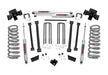 Rough Country 351.20 Suspension Lift Kit w/Shocks; 3 in. Lift; - Truck Part Superstore