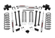 Rough Country 351.20 Suspension Lift Kit w/Shocks; 3 in. Lift; - Truck Part Superstore