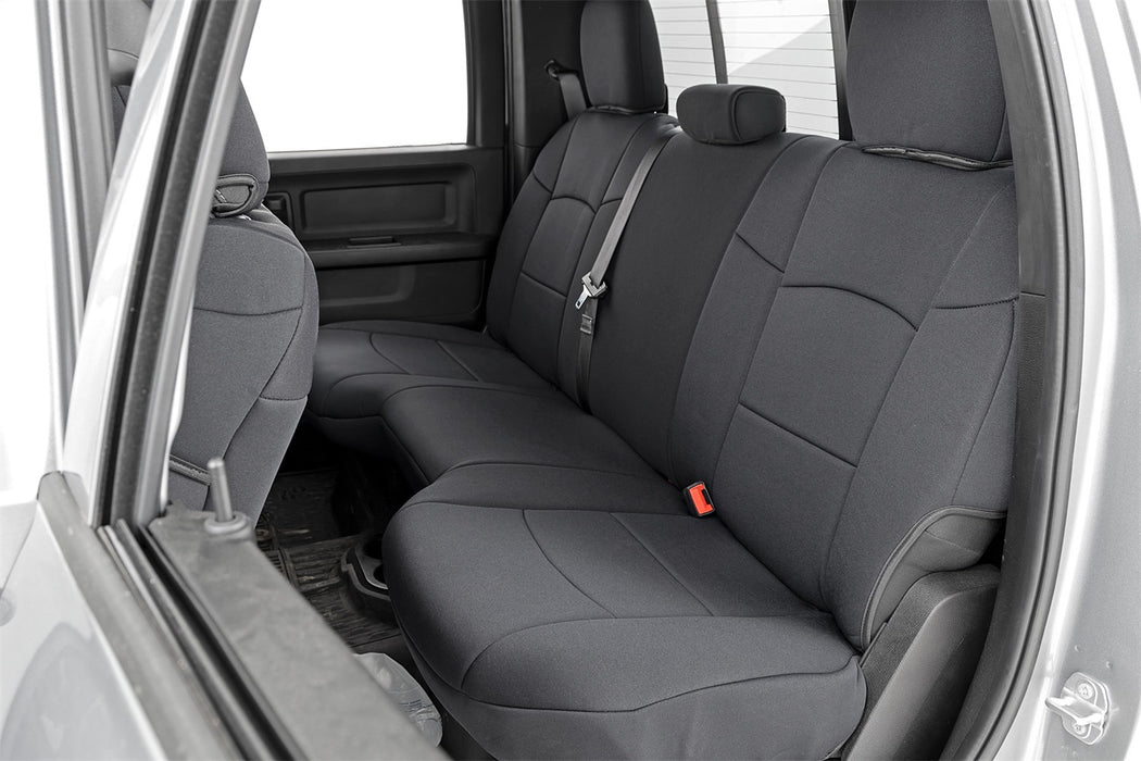 Rough Country 91043 Seat Covers Bucket Seats Front Row and Rear Row Ram 2500 2WD/4WD (19-23) Rough Country - Truck Part Superstore