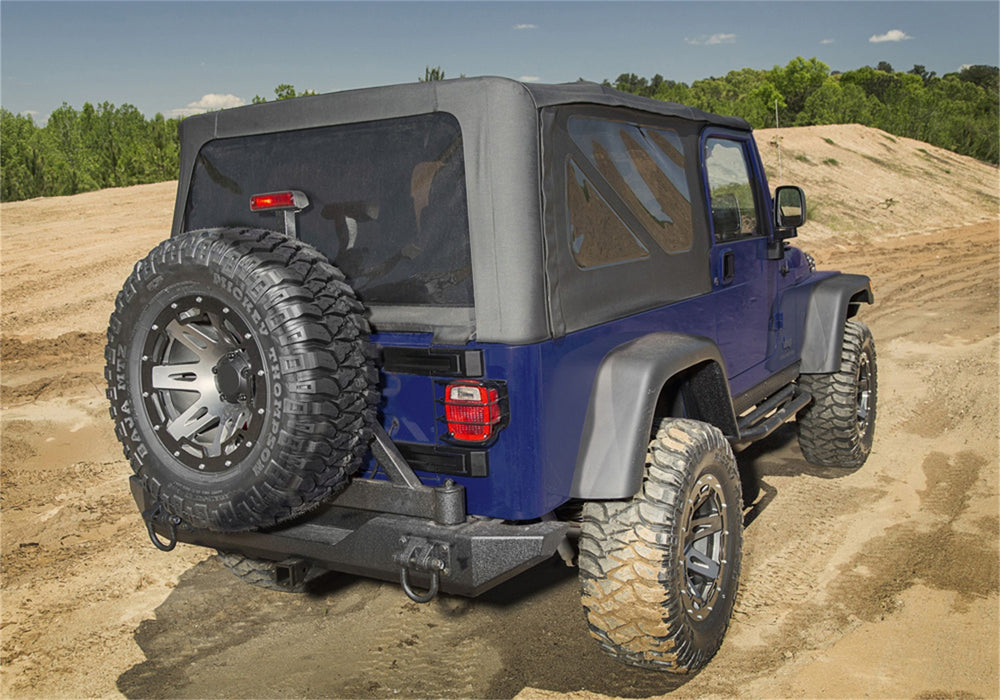 Rampage 99635 Factory Replacement Soft Top; Factory Replacement; Black Diamond; Vinyl; - Truck Part Superstore