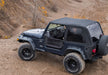 Rampage 106535 Frameless Trail Top Complete; Black Diamond; Vinyl; - Truck Part Superstore