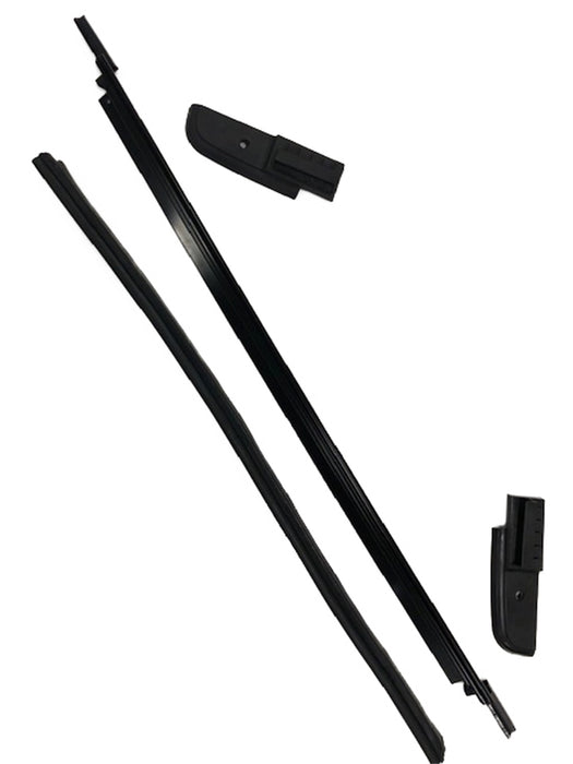 Rampage 87136 Tailgate Tonneau Bar; No Drill; Black; - Truck Part Superstore