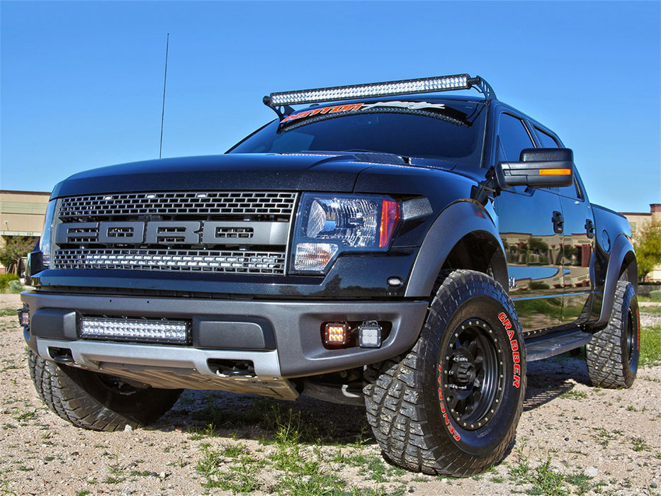 Rigid Industries 40235 09-14 Ford SVT Raptor Fog Light Mount D-Series Pro RIGID Industries - Truck Part Superstore