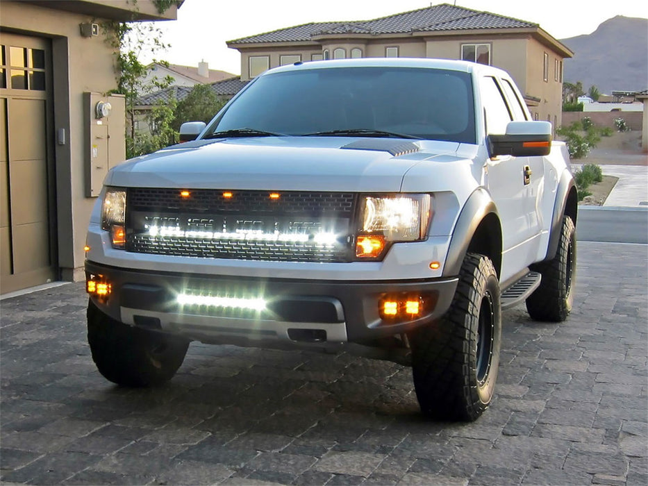 Rigid Industries 40235 09-14 Ford SVT Raptor Fog Light Mount D-Series Pro RIGID Industries - Truck Part Superstore