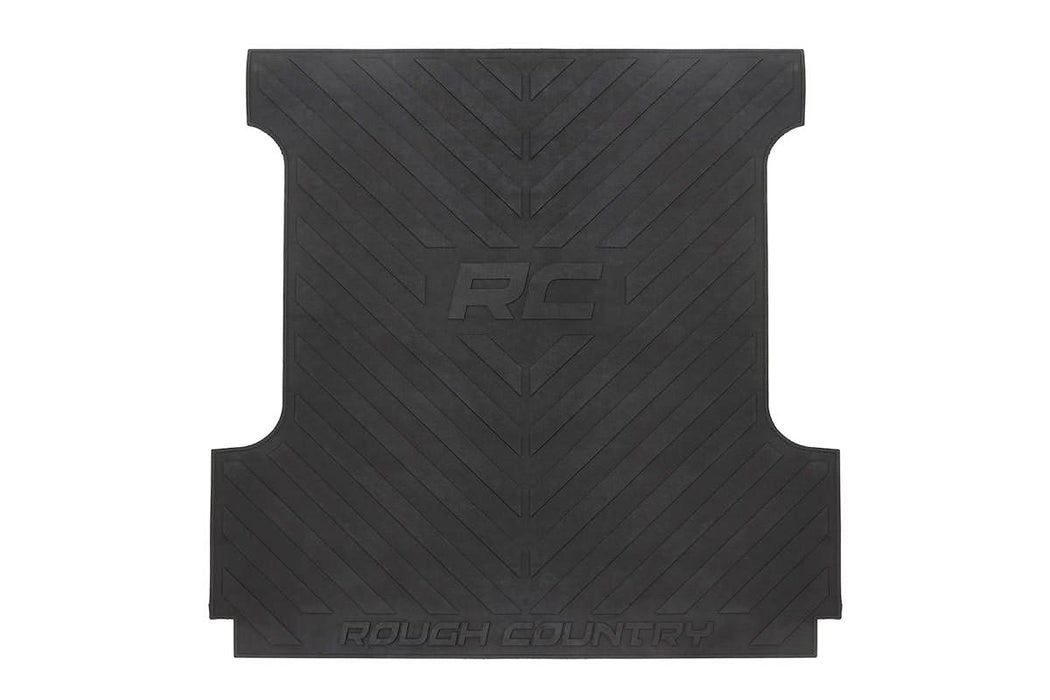 Rough Country RCM677 GM Bed Mat w/RC Logos 19-21 Silverado/Sierra 1500 8ft Bed Rough Country - Truck Part Superstore