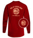 Holley 10046-MDHOL Holley Truck T-Shirt; Holley Speed Shop; Mens; Long Sleeve Red; Medium; - Truck Part Superstore