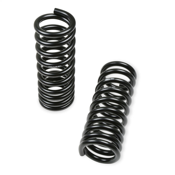 Lakewood RK200-12 Rekudo Coil Spring Set; Front; 2 in. Lower; Black Finish; Pigtail; - Truck Part Superstore