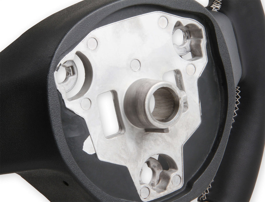 Lakewood RK950-01 Rekudo Steering Wheel; Carbon Fiber; Black Leather Grip; - Truck Part Superstore