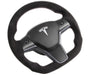 Lakewood RK950-02 Rekudo Steering Wheel; Carbon Fiber; Black Alcantara Grip; - Truck Part Superstore