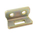 Quick Time RM-150 Clutch Fork Bracket; Steel; Gold Iridited; Mech.; Ford 4.6/5.0/5.4/5.8 Engines; - Truck Part Superstore