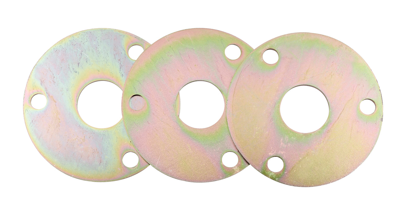 Quick Time RM-715 Harmonic Balance Spacer; 0.060 in./0.090 in./0.125 in.; Aluminum; 3 pc.; - Truck Part Superstore