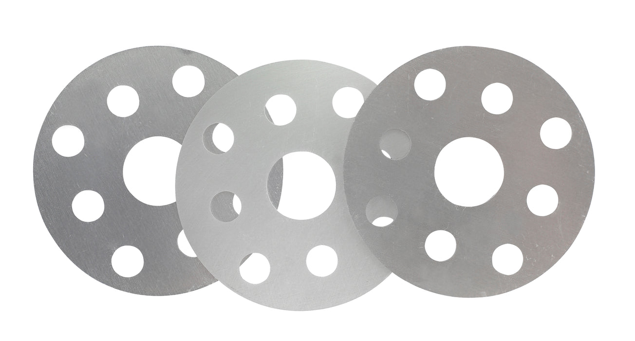 Quick Time RM-716 Water Pump Spacer; 0.060 in./0.090 in./0.125 in.; Aluminum; 3 pc.; - Truck Part Superstore