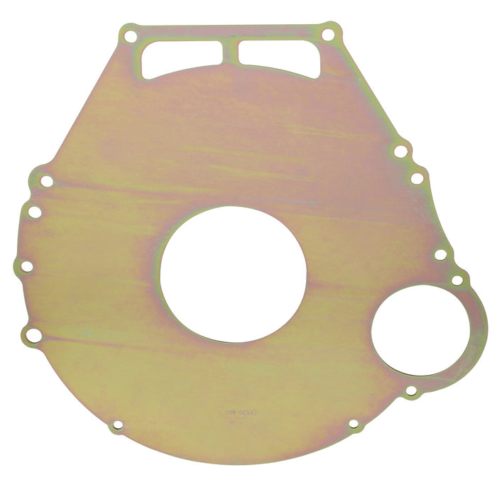 Quick Time RM-8005 Motor Plate; Steel; 1/8in.; Zinc Yellow Dichromate; w/176/184 Flywheel; - Truck Part Superstore
