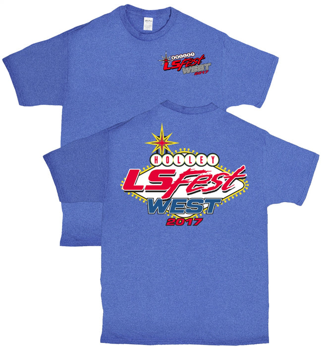 Holley 10102-MDHOL 2017 LS Fest West T-Shirt - Truck Part Superstore