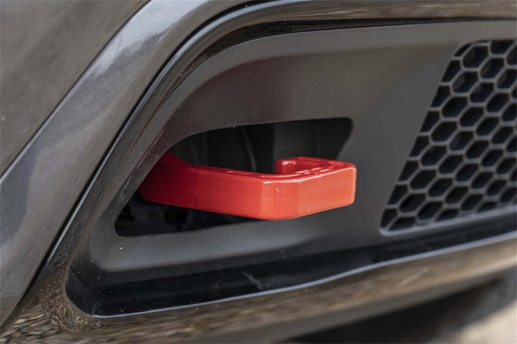Rough Country RS133 Forged Tow Hooks 15-19 Grand Cherokee WK2 Red Rough Country - Truck Part Superstore