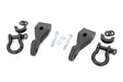 Rough Country RS156 Tow Hook to Shackle Conversion Kit w/D-Ring & Rubber Isolators 07-13 Silverado/Sierra 1500 Rough Country - Truck Part Superstore
